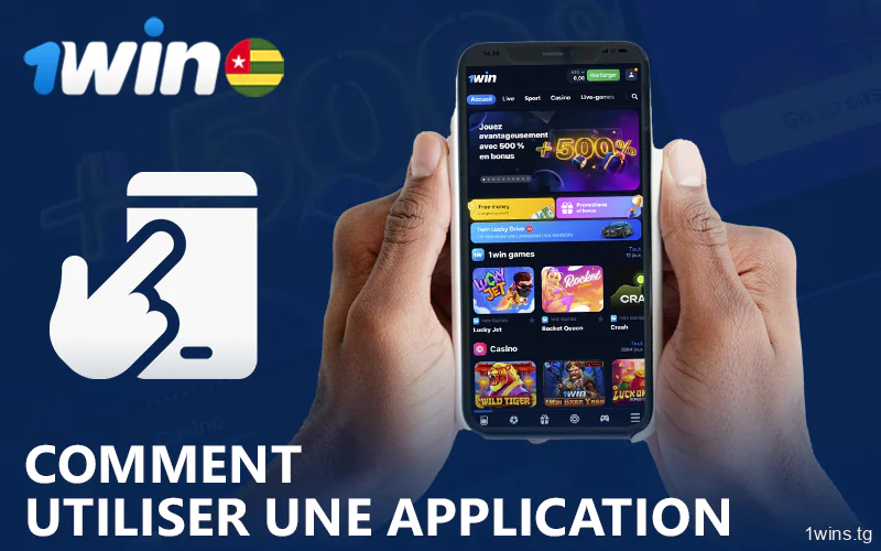 Instructions sur l'utilisation de l'application mobile 1Win