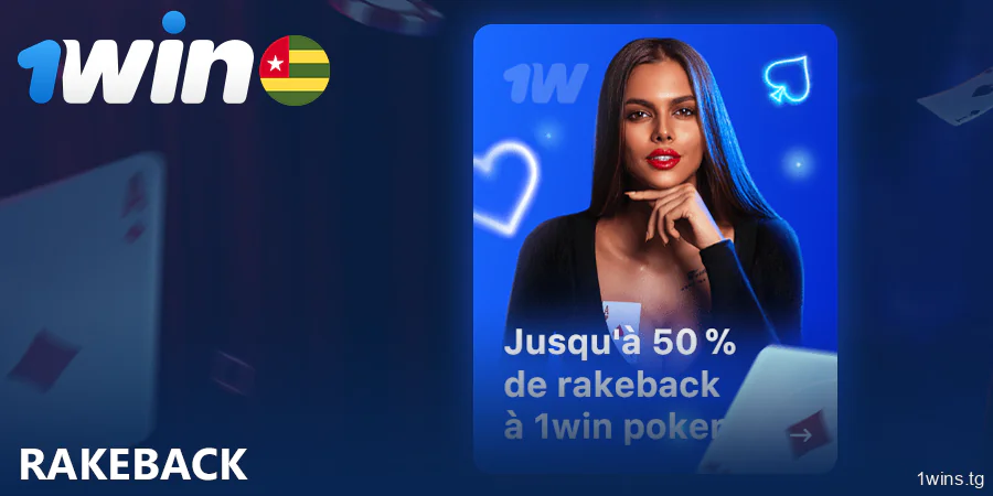 Bonus Rakeback 1Win au Togo