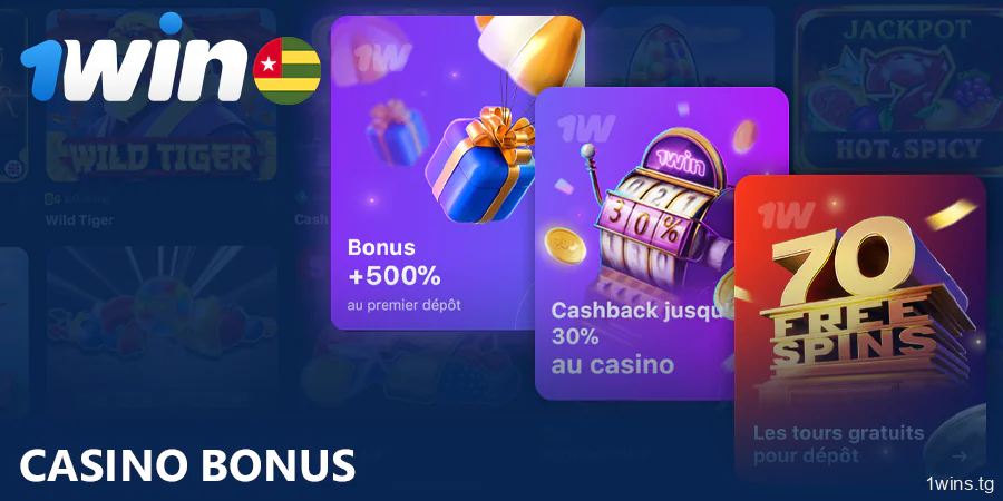 1Win de bonus pour les casinos en ligne