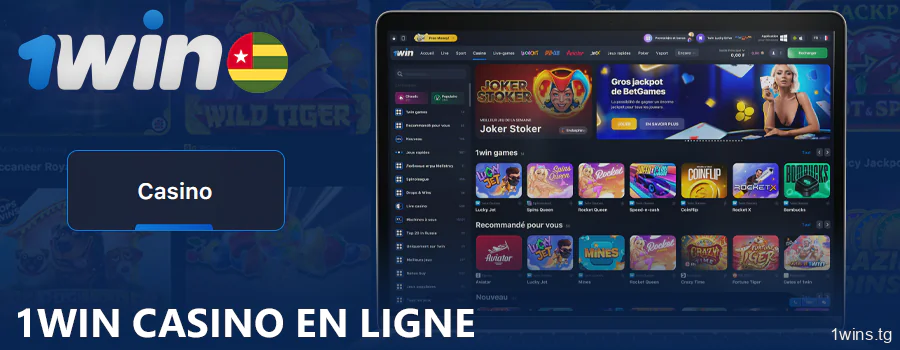 A propos de 1Win Casino au Togo