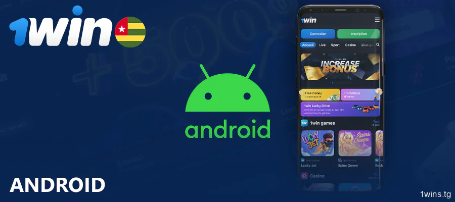 L'application mobile 1Win pour Android