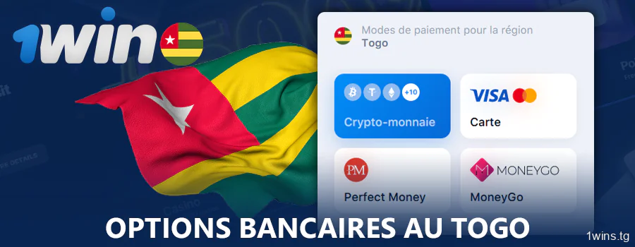 1Win systèmes de paiement au Togo