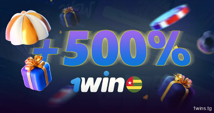 Site 1win au Togo - Bonus de bienvenue de 500%