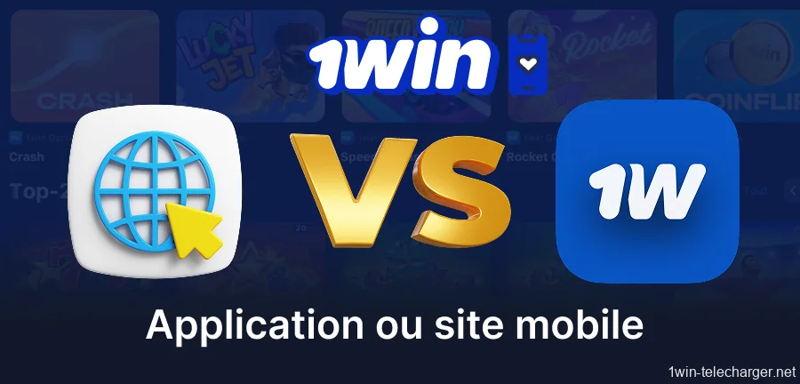 Quelle meilleure application ou site mobile pour 1win